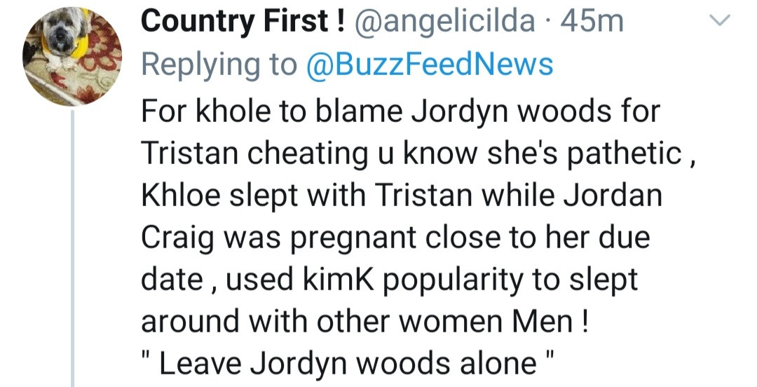 Khloé Kardashian gets slammed after saying it's 'really hurtful' when a woman is blamed for her significant other doing something wrong