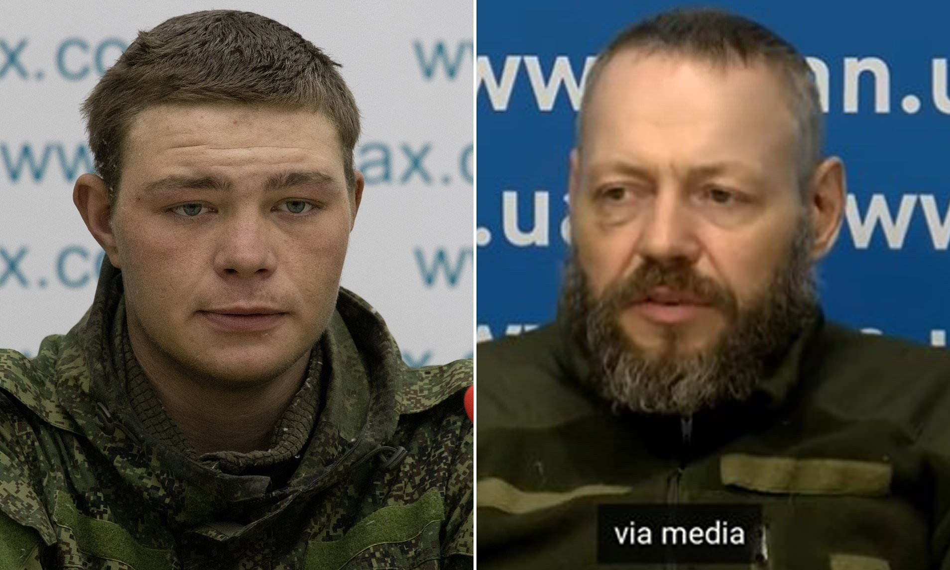 Captured Russian soldiers fear death by firing squad if they return home from Ukraine