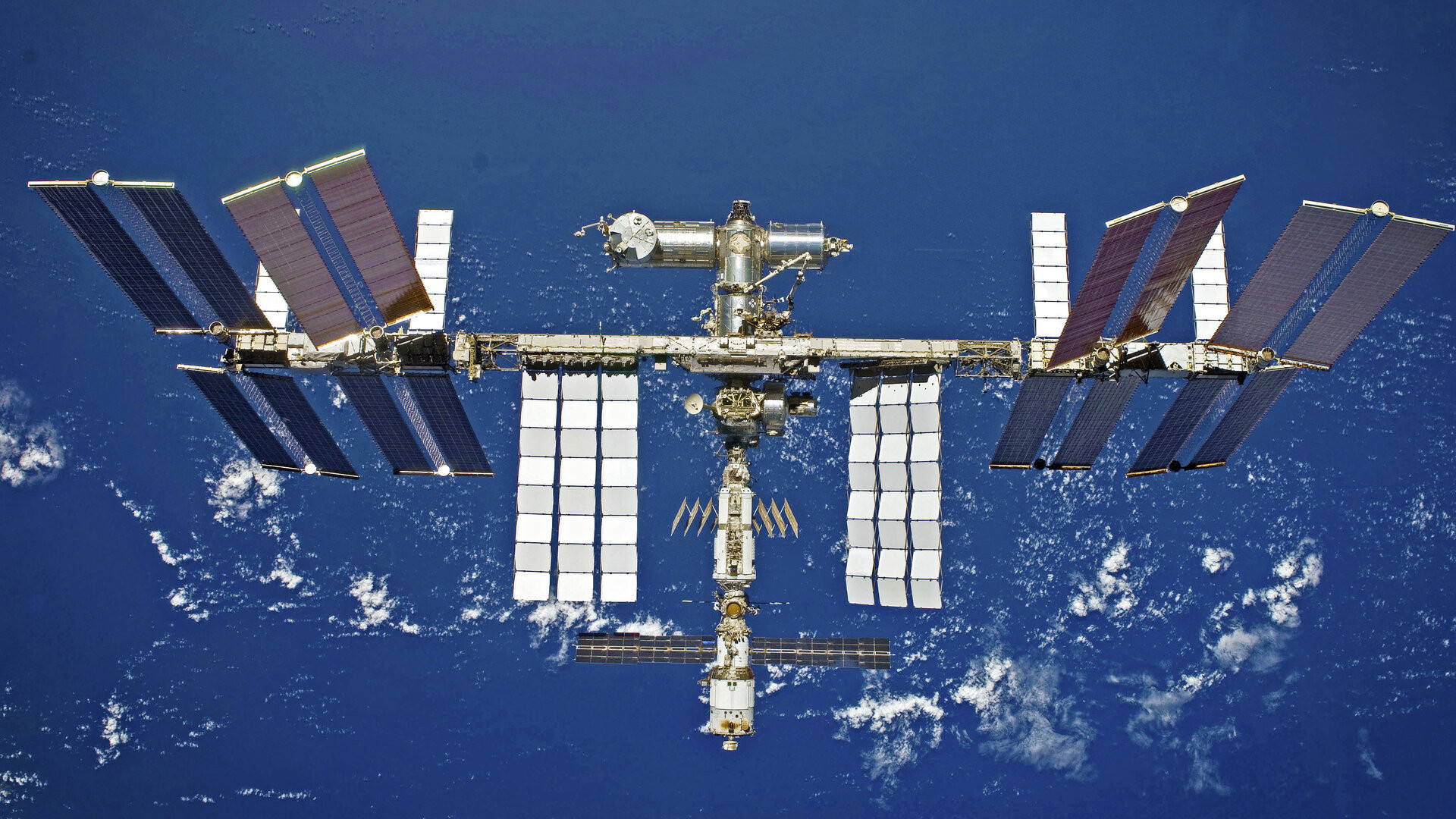 The International Space Station could crash because of sanctions against Moscow, Russian space agency Roscosmos warns