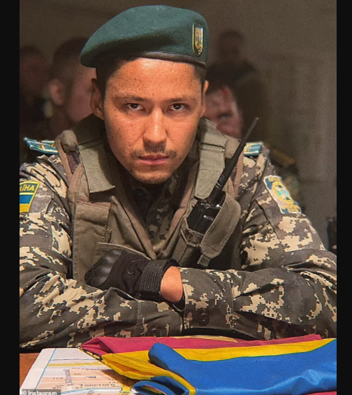 Ukrainian actor, Pasha Lee 'gave his bulletproof vest to a child he was carrying to safety' before being killed