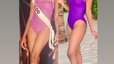 Ex-beauty Queen, Anita Uwagbale, recreates her bikini look from MBGN 2004