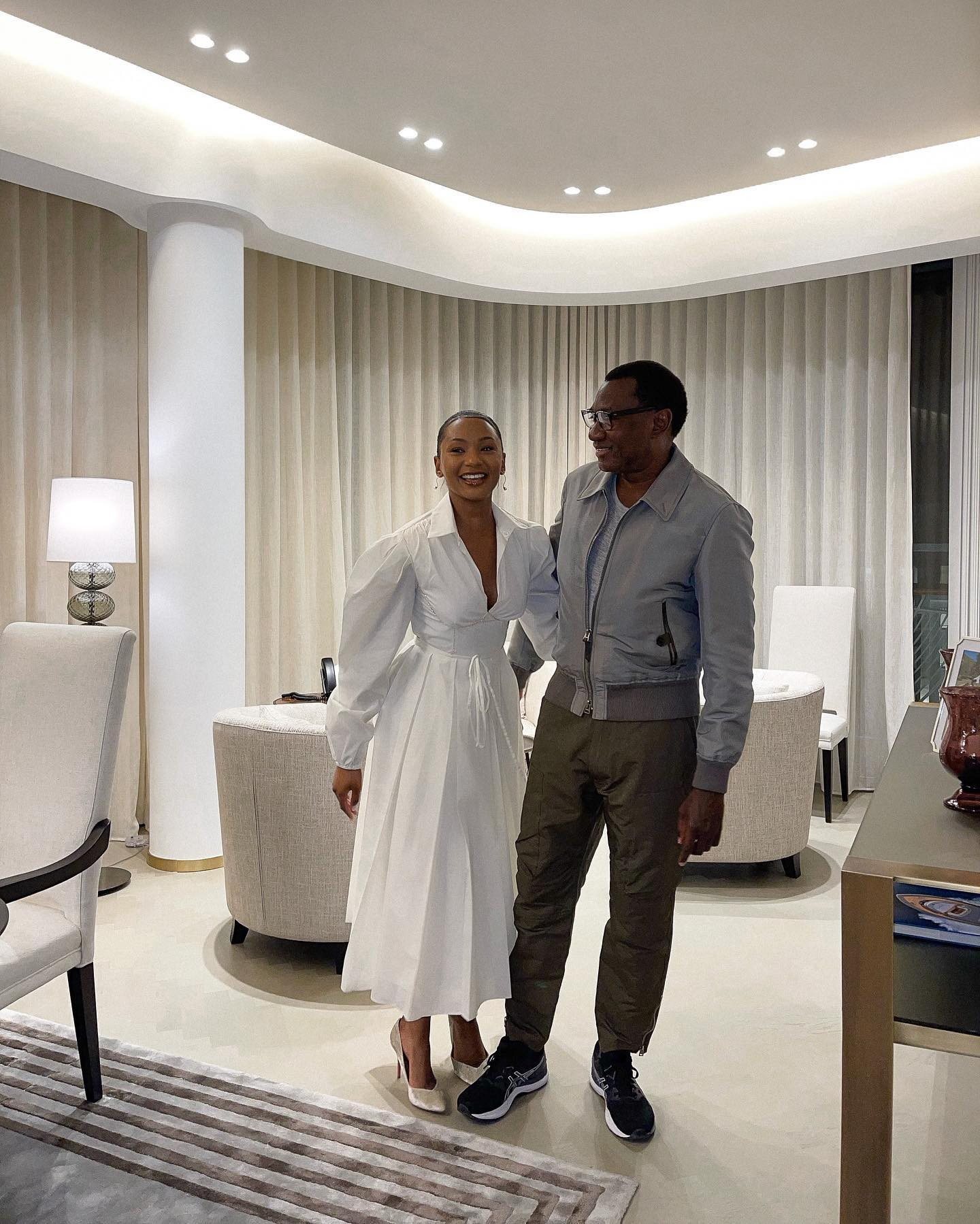 Beautiful inside and out" - Billionaire businessman Femi Otedola celebrates his daughter, Temi on her 26th birthday