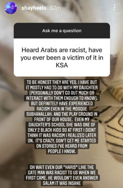 Sanusi's daughter apologises for comment she made about some Arabs being racists