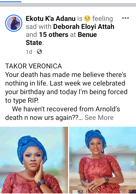 May your killers never find peace" - Friends mourn young lady found dead in Benue hotel room