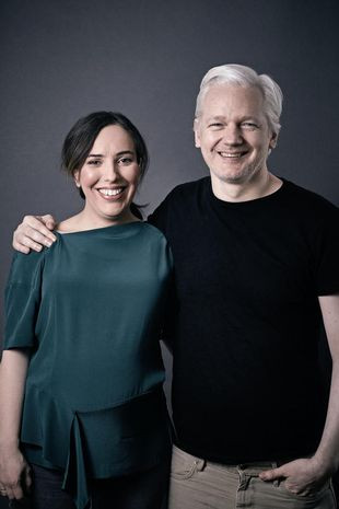 Photos and videos from Julian Assange's wedding to long-term partner Stella Moris inside high-security prison