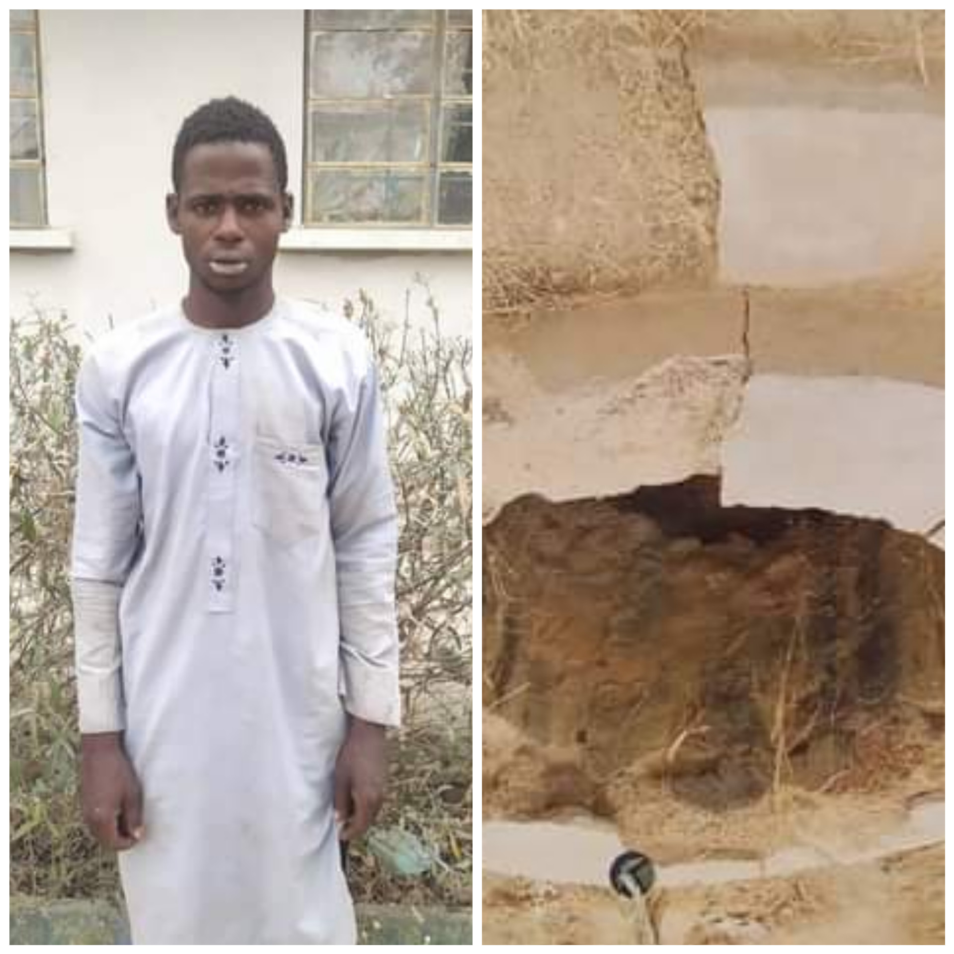 I killed her after taking intoxicating drugs - Man beats 80-year-old grandmother to death, dumps body inside deep well in Kano