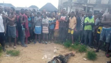 Notorious cultist burnt to death by rival cult group in Bayelsa