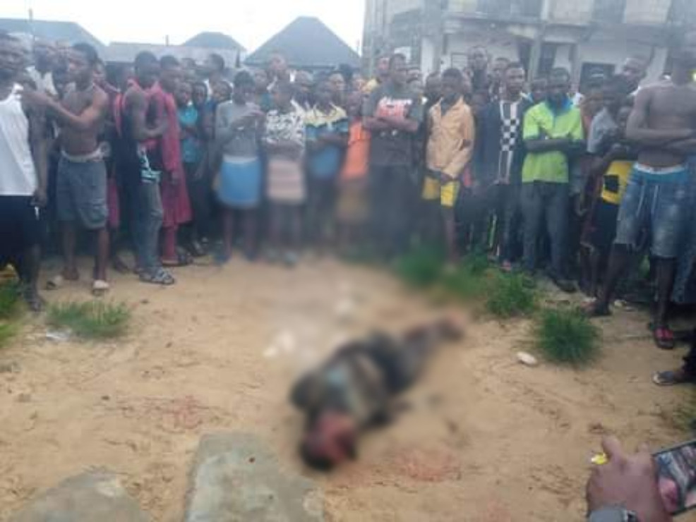 Notorious cultist burnt to death by rival cult group in Bayelsa