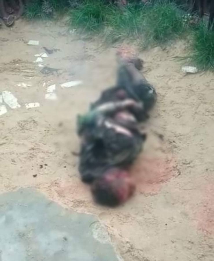 Notorious cultist burnt to death by rival cult group in Bayelsa
