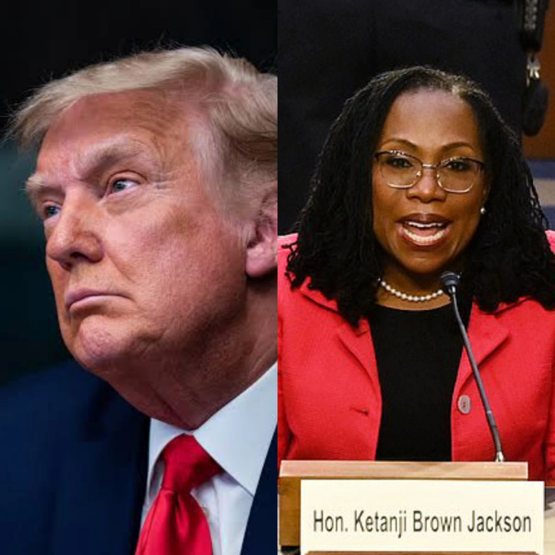 If she can't define the word 'woman' she shouldn't be trusted to say what the Constitution is' - Donald Trump refuses to support Supreme court nominee Ketanji Brown Jackson