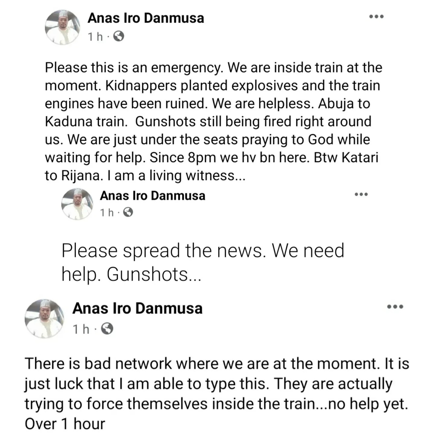 Update: Nigerian Army rescues passengers on Abuja-Kaduna train bombed by terrorists