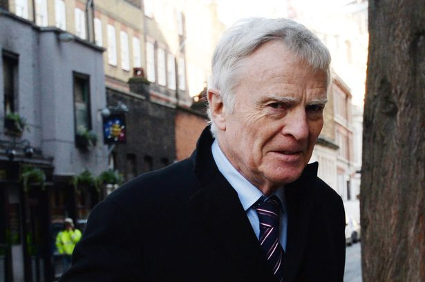 Former F1 boss, Max Mosley shot himself after terminal cancer diagnosis, inquest hears