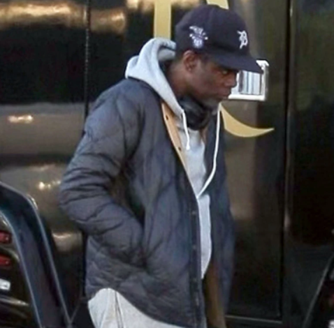 Chris Rock seen for the first time since being hit by Will Smith at the Oscars