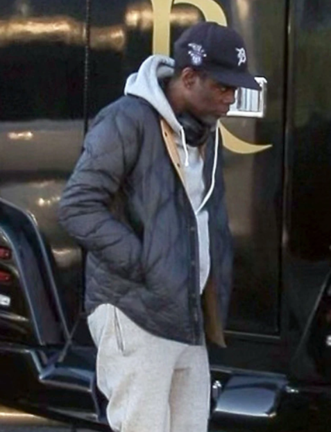 Chris Rock seen for the first time since being hit by Will Smith at the Oscars