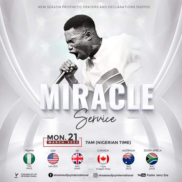 NSPPD Monday 21 March 2022 Live Stream | Deliverance Service NSPPD Monday 21 March 2022 Live Stream | Deliverance Service