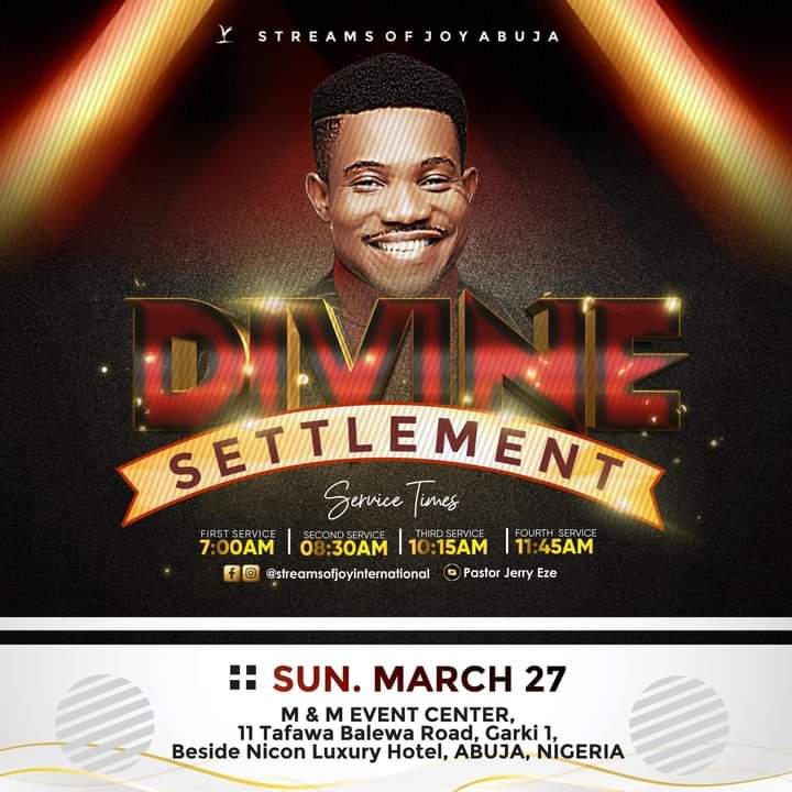 Streams of Joy Live Service 27 March 2022 || Jerry Eze