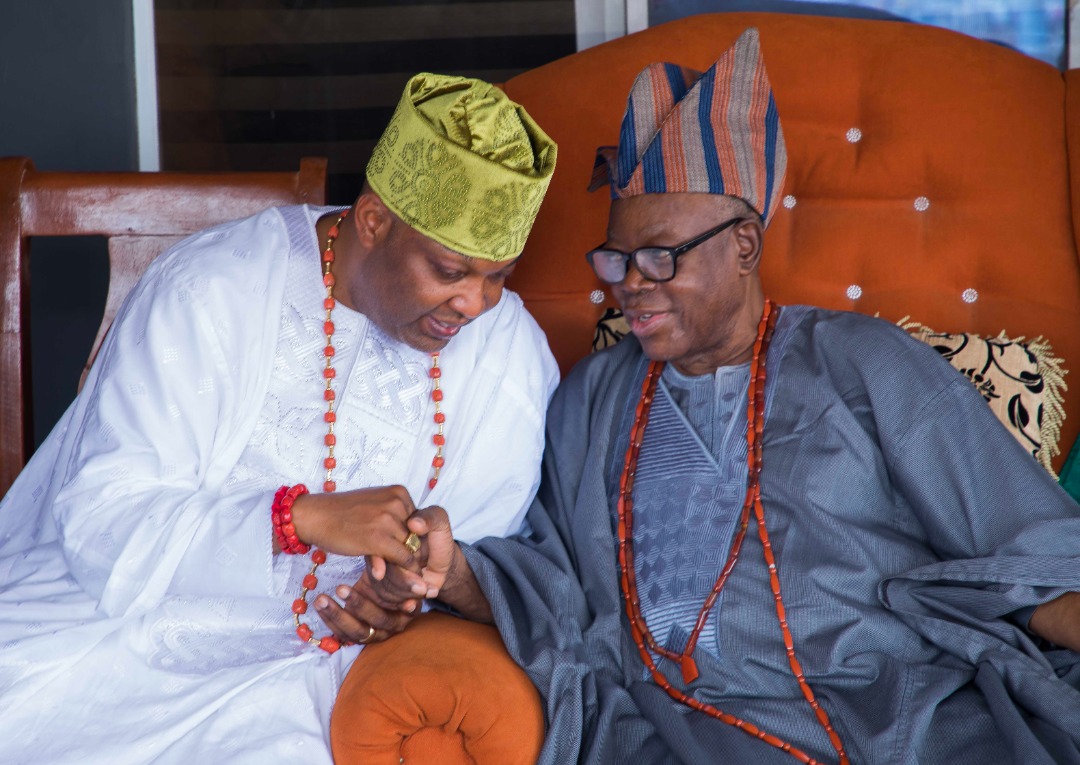 Adron Homes GMD Pays Homage To New Olubadan*