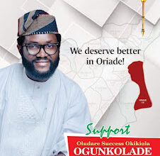Abuja Based Multimedia Executive, Success Oludare Ogunkolade Joins Osun Assembly Race Amidst Cheers, Jubilation MARCH 28, 2022