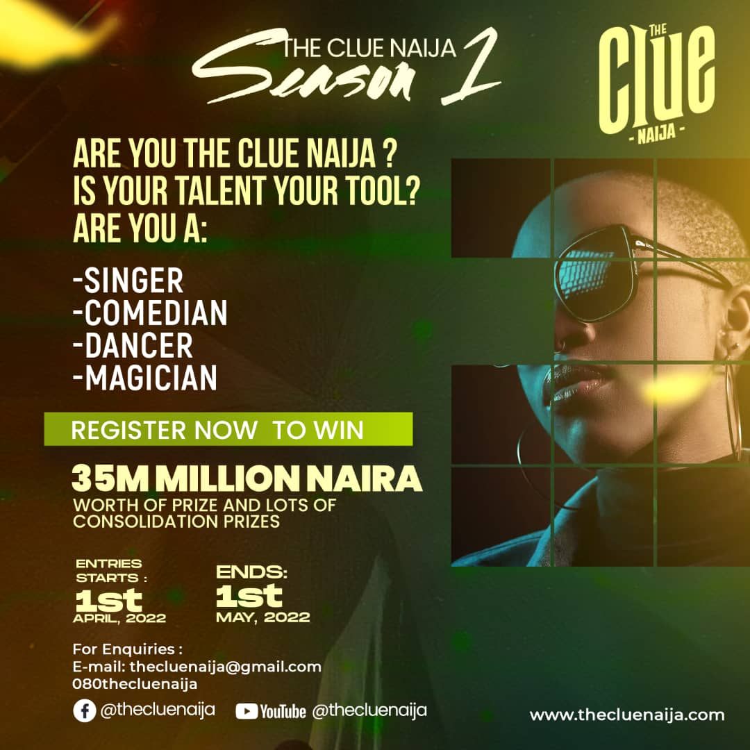 35 Million Naira Up For Grabs As The Clue Naija Reality Show Registration Begins