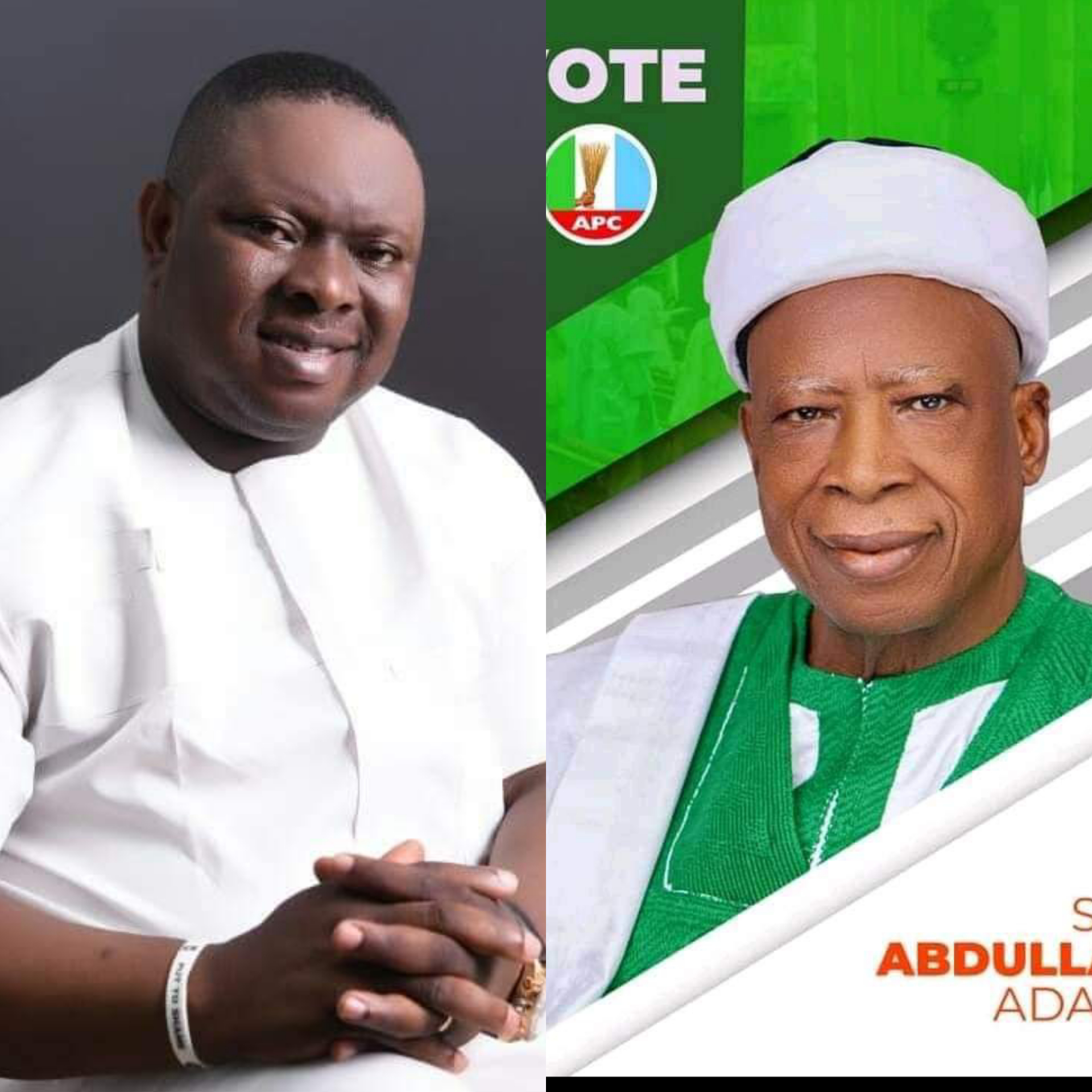 Pastor Reuben Initiative Presidents Campaign Materials to Sen. Adamu Abdulai and endorsed him as their preferred candidate as APC Party National Chairman
