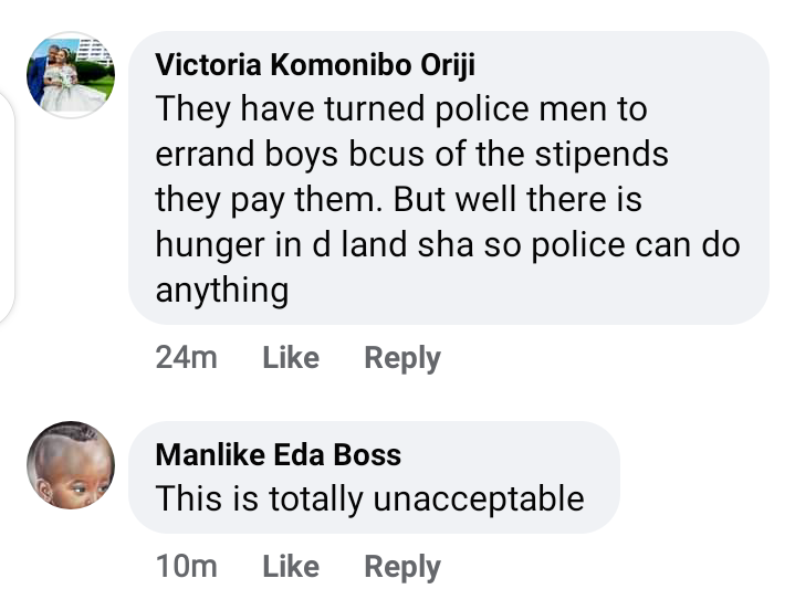 A politician Hon Mrs Helen Bob reacts on viral video of a police officer carrying a plate of food for his madam