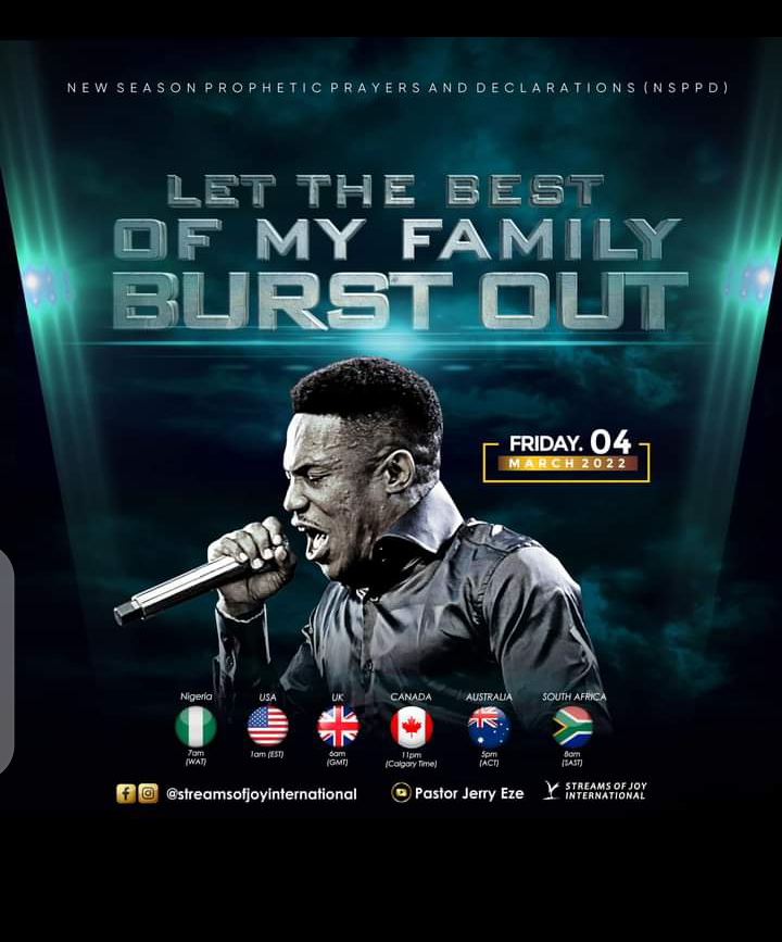 Pastor Jerry Eze Live | NSPPD Live 4 March 2022 Friday Morning Prayer
