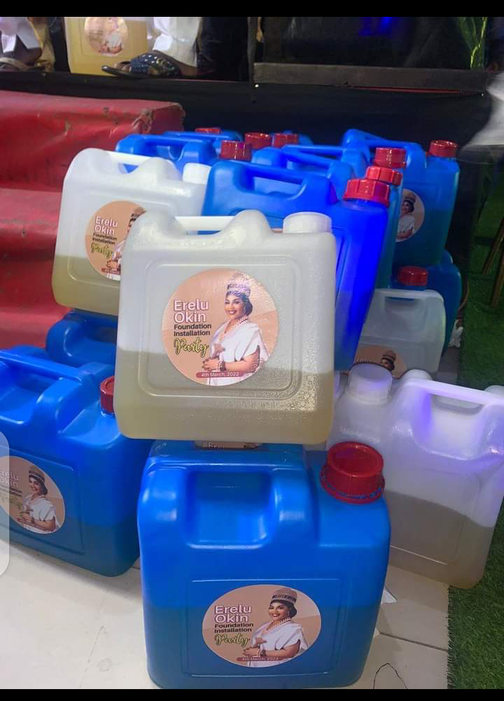 Scarcity: Fuel Distributed As Souvenir At Party