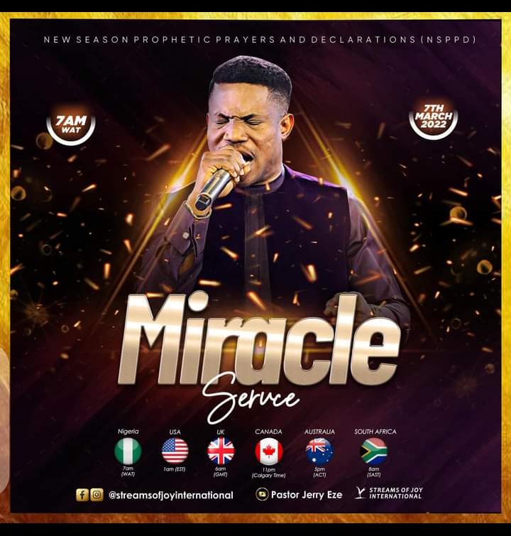 Pastor Jerry Eze Live | NSPPD Live 7th March 2022 Monday Morning prophetic Prayers