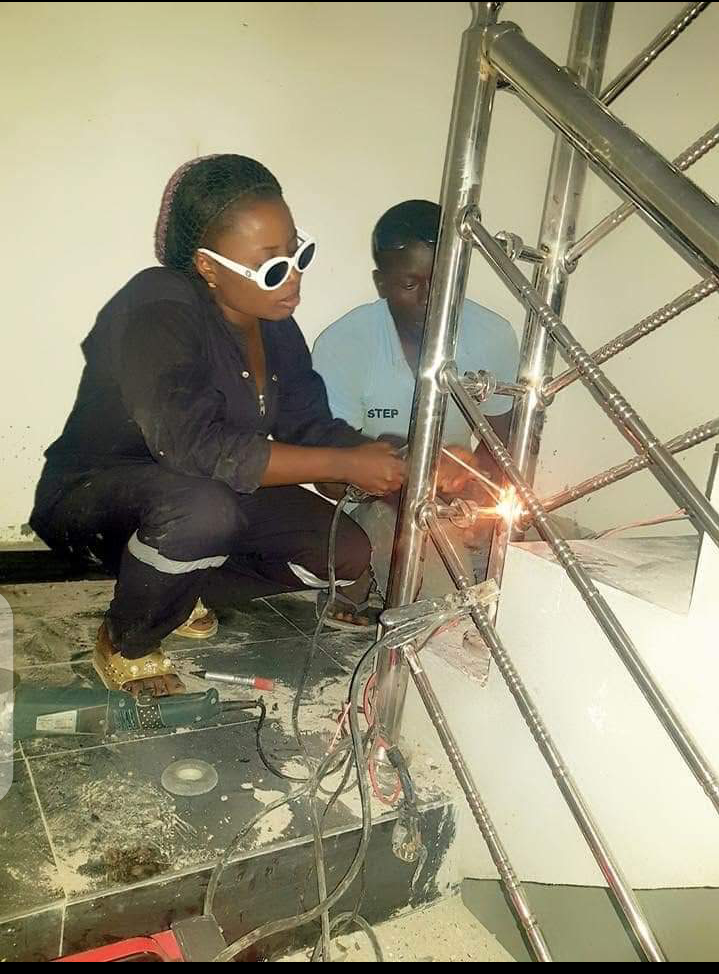 INTERNATIONAL WOMEN'S DAY, EKPERI CELEBRATES BAYELSA Female welder faith Lesley