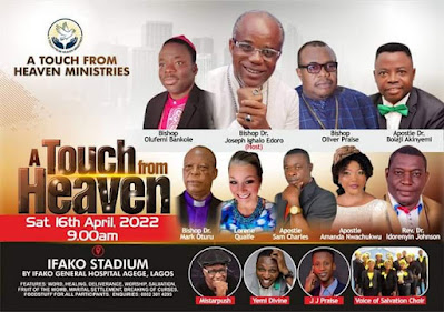 Bishop Joseph Ighalo Storms Lagos With A Touch From Heaven*