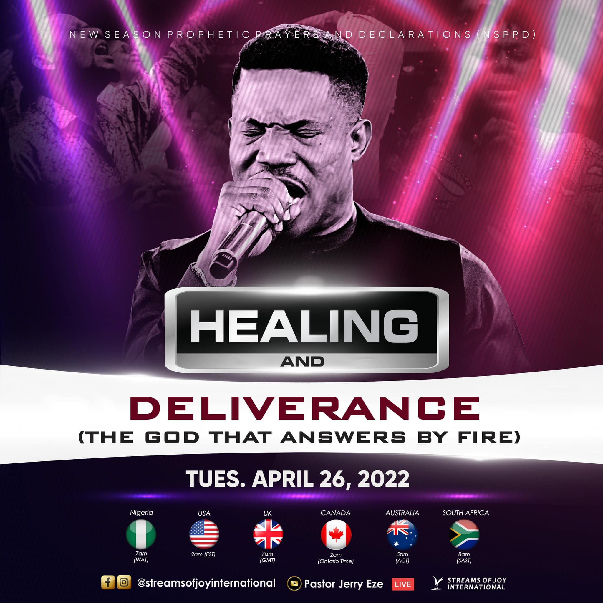 NSPPD 26 April 2022 Live Today Morning Prayer With Pastor Jerry Eze