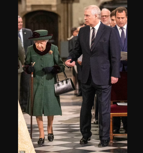 Queen Elizabeth believes Prince Andrew is innocent and asked him to accompany her at Prince Philip's memorial, royal expert claims