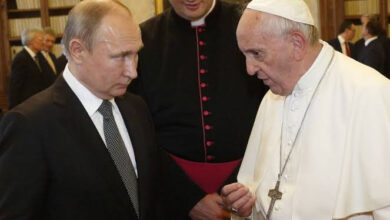 Pope Francis says he may visit Ukraine, condems Putin for “infantile” war