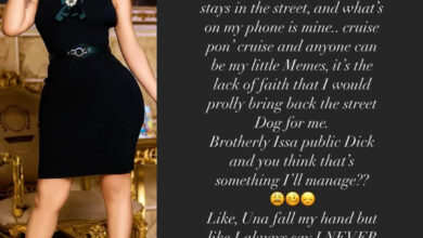 Tonto Dikeh describes her ex, Prince Kpokpogri as a “public dog” as she dismisses claims they are back together