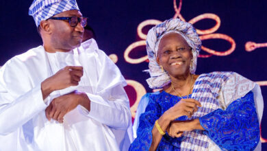 Obasanjo, Osinbajo, Sanwo-Olu, Fayemi, Obaseki, Emefiele, Saraki, Dangote, others at billionaire businessman, Femi Otedola’s mum’s 90th birthday party (photos)