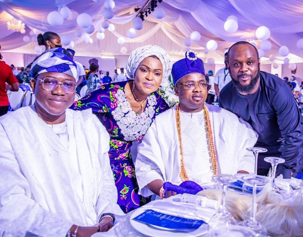 Obasanjo, Osinbajo, Sanwo-Olu, Fayemi, Obaseki, Emefiele, Saraki, Dangote, others at billionaire businessman, Femi Otedola's mum's 90th birthday party (photos)