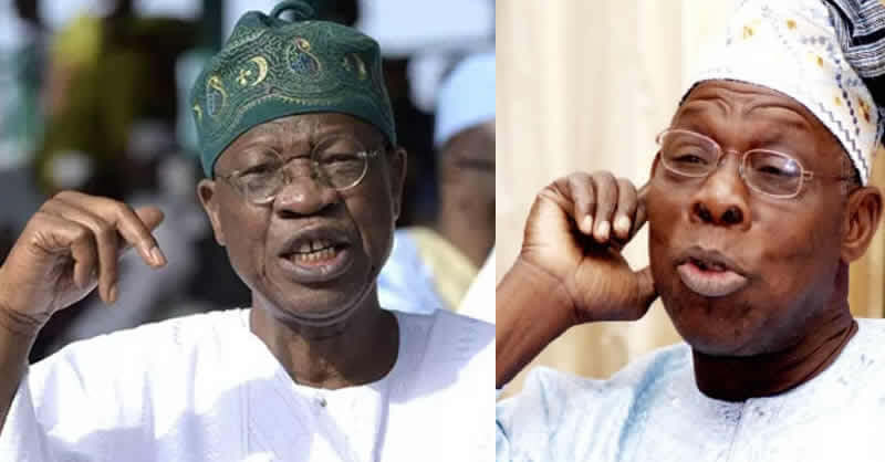 The government is by no means overwhelmed by insecurity - Lai Mohammed counters Obasanjo