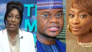 Tundun Abiola berates her half-sister, Hafsat, for ‘exploiting’ their father’s name for Yahaya Bello’s campaign (video)