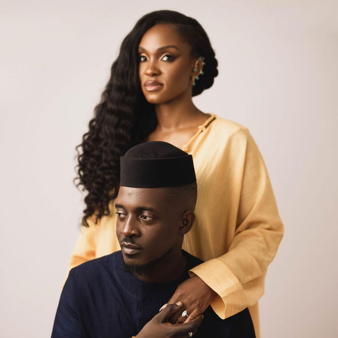 African Rapper #1. I can't wait to do life with you''- MI Abaga's fiancee, Eniola Mafe, writes as she shares their pre-wedding photos