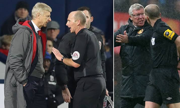 The scariest manager in Premier League history is Arsene Wenger not Alex Ferguson - Referee icon, Mike Dean says