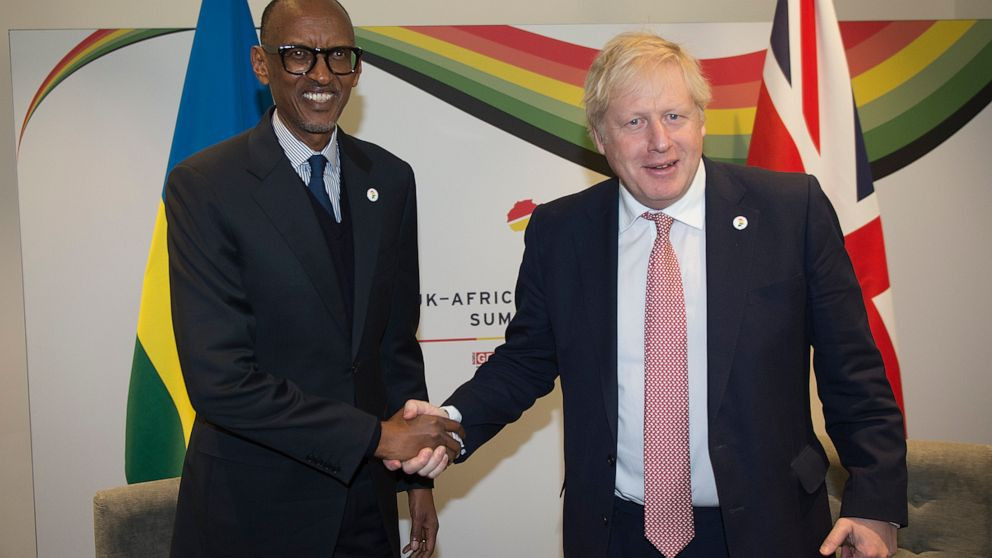 UK Prime minister, Boris Johnson 'set to announce plans to send migrants to Rwanda to be processed under secretive deal worth millions to African nation