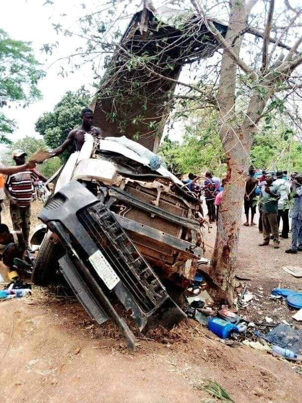 Four mourners die, 15 injured as vehicle conveying members of Catholic women organization rams into tree in Benue