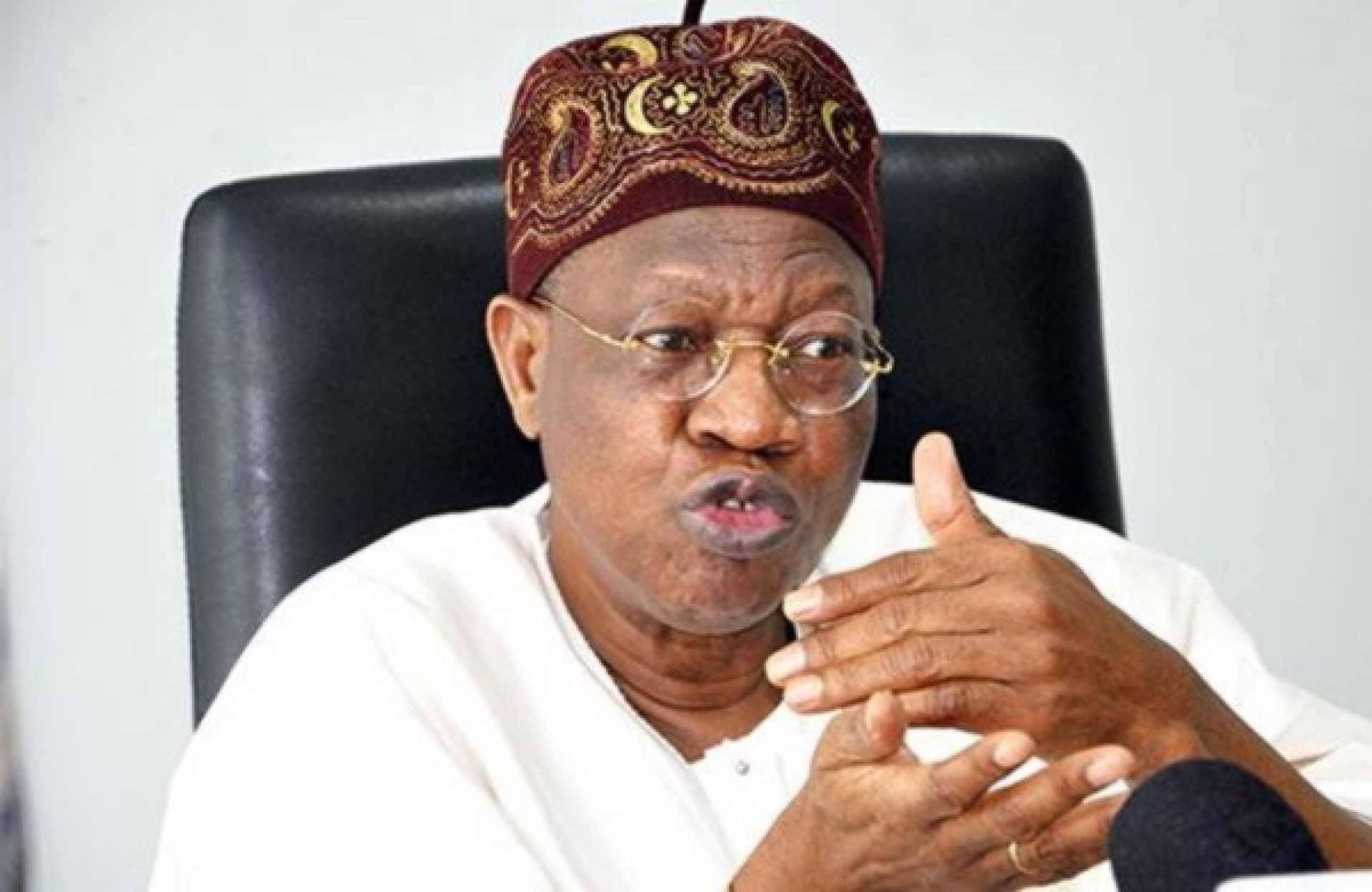 We can’t conduct full-scale bombings against bandits because innocent people may be killed - Lai Mohammed
