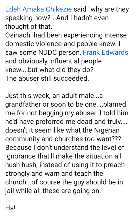 Nigerian community wanted me to stay back with a man who was ready to kill me and my children - Domestic violence survivor shares her story