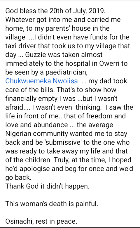 Nigerian community wanted me to stay back with a man who was ready to kill me and my children - Domestic violence survivor shares her story