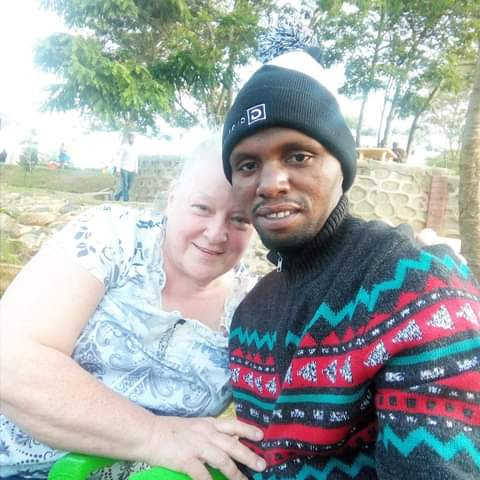 "I can hardly keep up with her" - 35-year-old Kenyan man praises s3xual prowess of his 70-year-old American wife