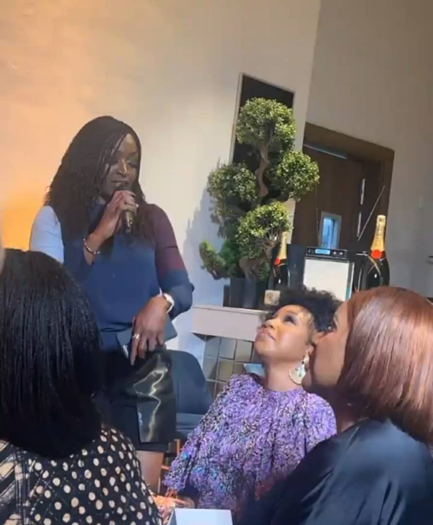 Photos and videos from actress Rita Dominic's bridal shower