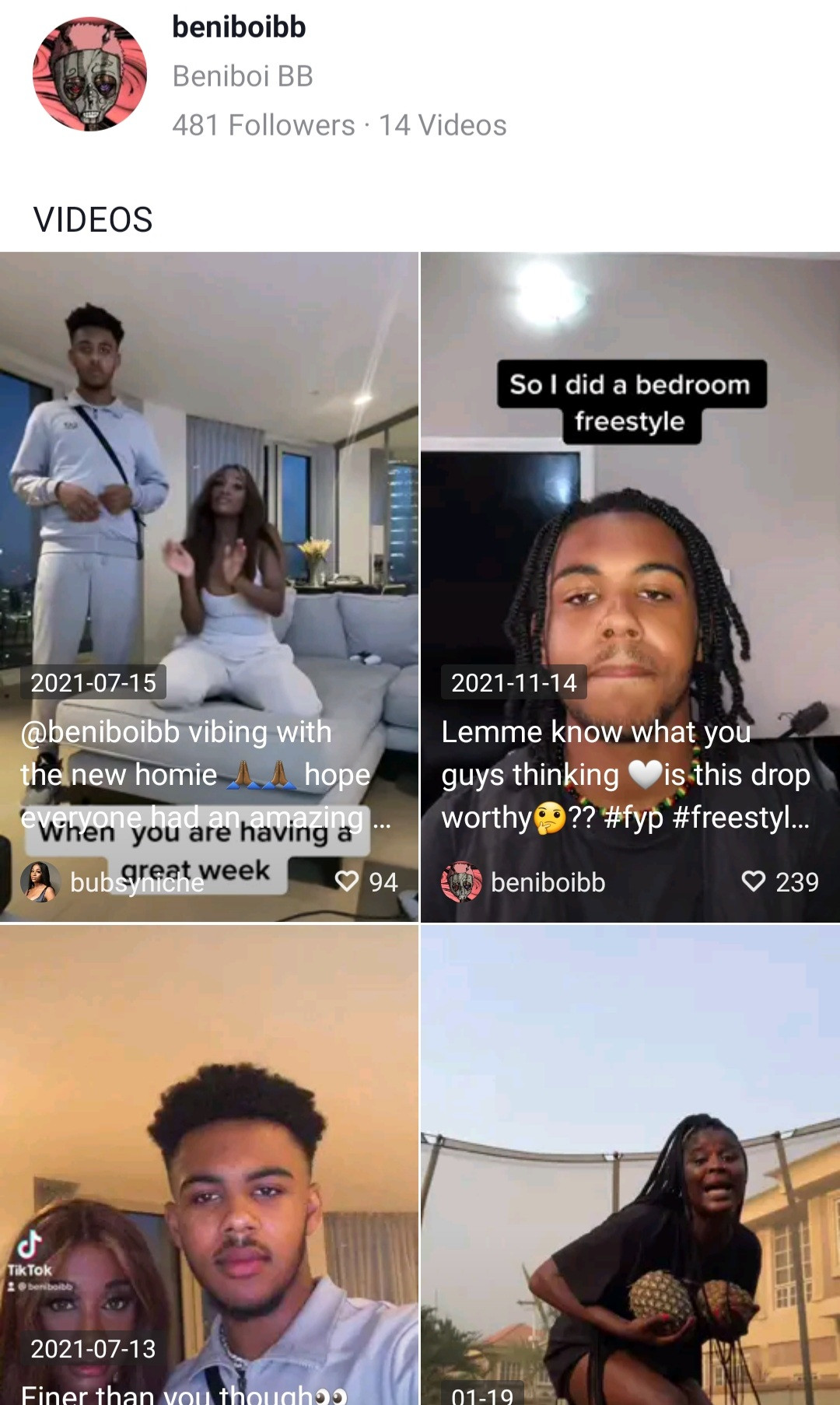 Don't let anyone spoil your vibes" JJC Skillz writes in support of wife Funke Akindele after his son called Funke out online saying she is not the way people see her that she is........