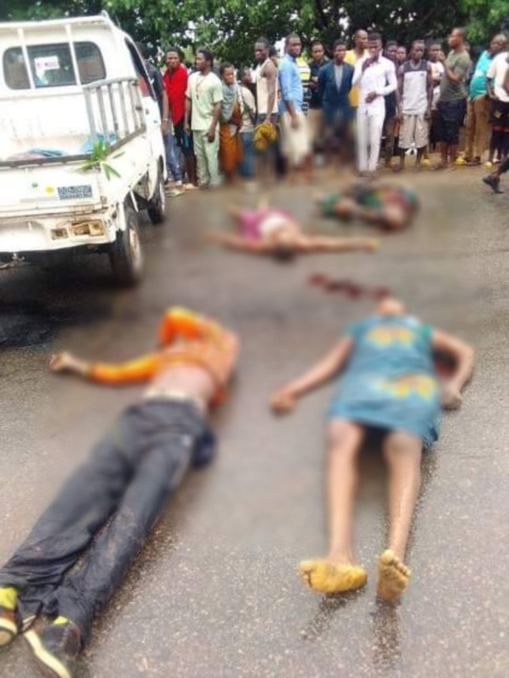 Suspected Fulani herdsmen slaughter 12 persons including women and children in Benue community (graphic photos)