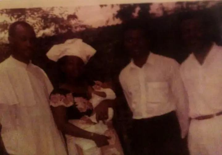 Family members discover late Osinachi's husband was previously married before he met and married her. See their wedding photo